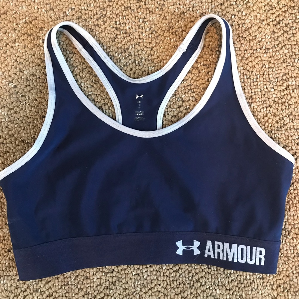 Under Armour Navy (Reversible) Sports Bra